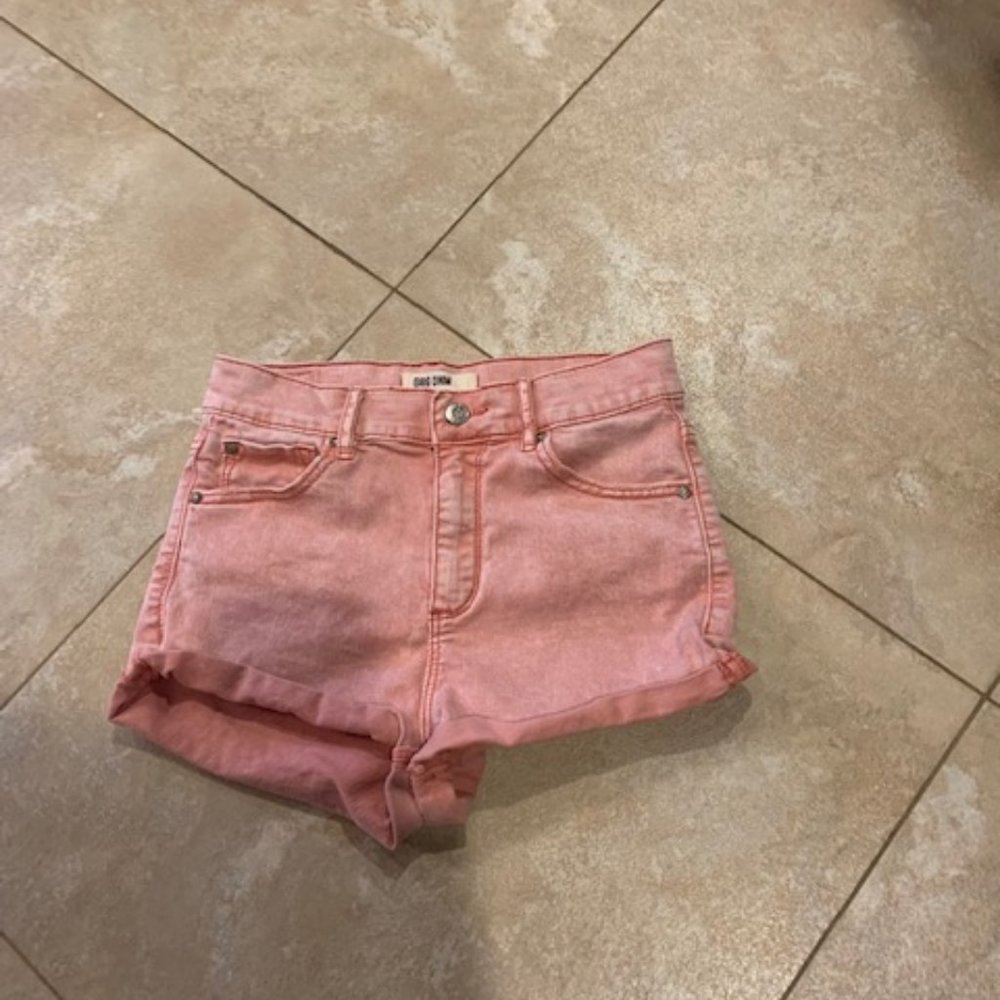 grg denim jean shorts size 28